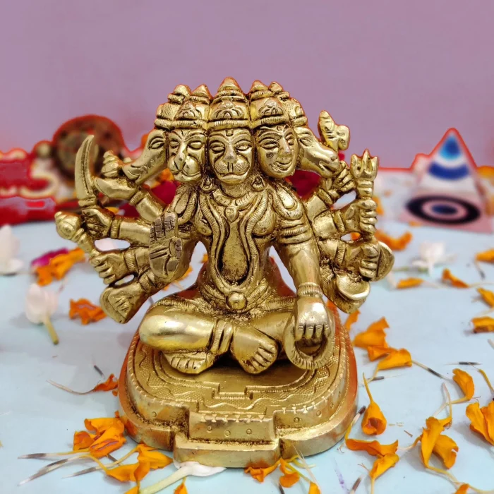 Antique Panchmukhi Hanuman Ji (3.7 Inch)