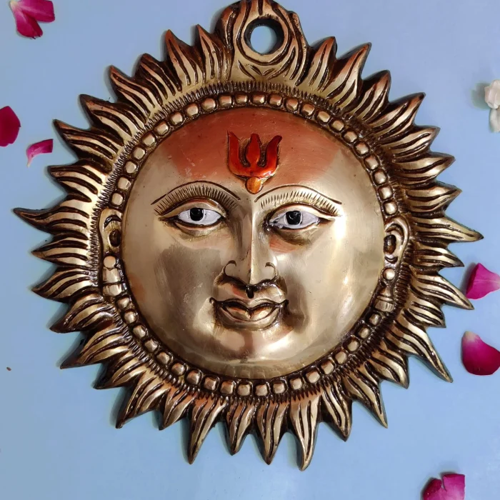 Surya (Brass Wall Hanging)