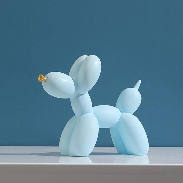 Balloon Dog Showpiece for Home Decor (Pink) Polyresin – 7.5 Inch