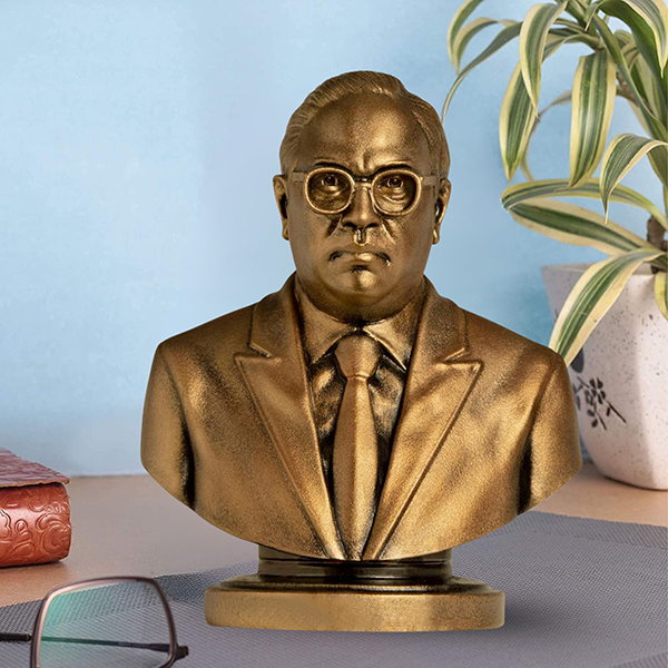 Dr. B.R. Ambedkar Miniature Bust Statue – 5 Inch