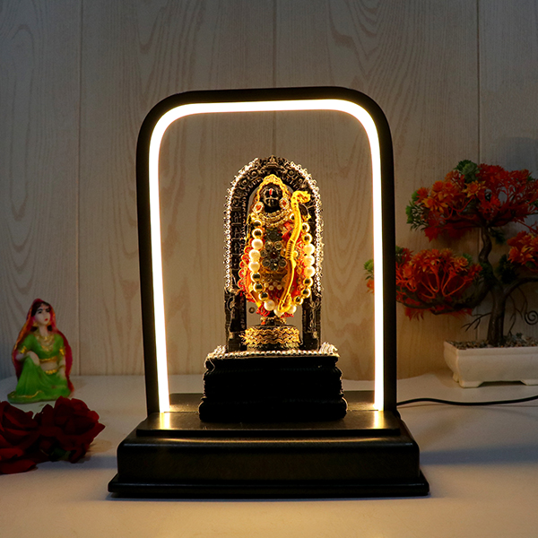 LED Ram Lalla for Home Decor (Dress Work) Polyresin – 7 Inch