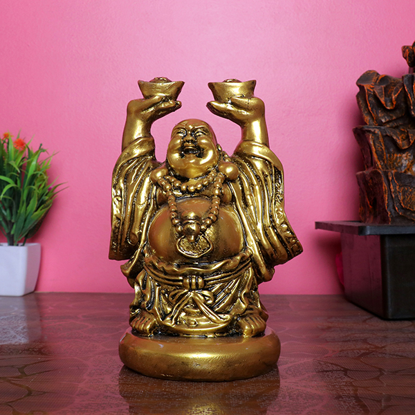Laughing Buddha Statue for Wealth & Prosperity Decore