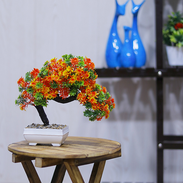 Artificial Plant Showpiece for Home Decor (Plastic) – 10 Inch
