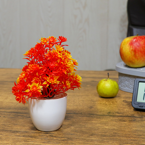 Artificial Plant Showpiece for Home Decor (Plastic) – 5.5 Inch