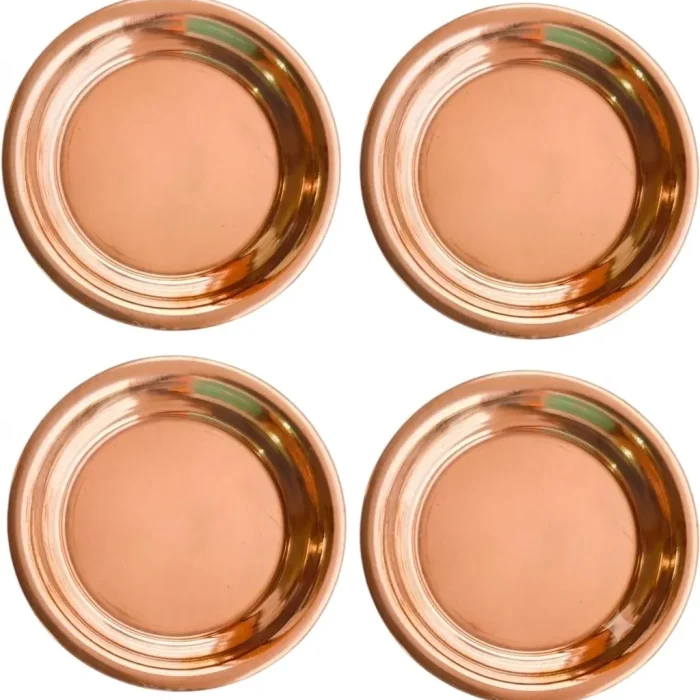 copper plate for puja and rituals